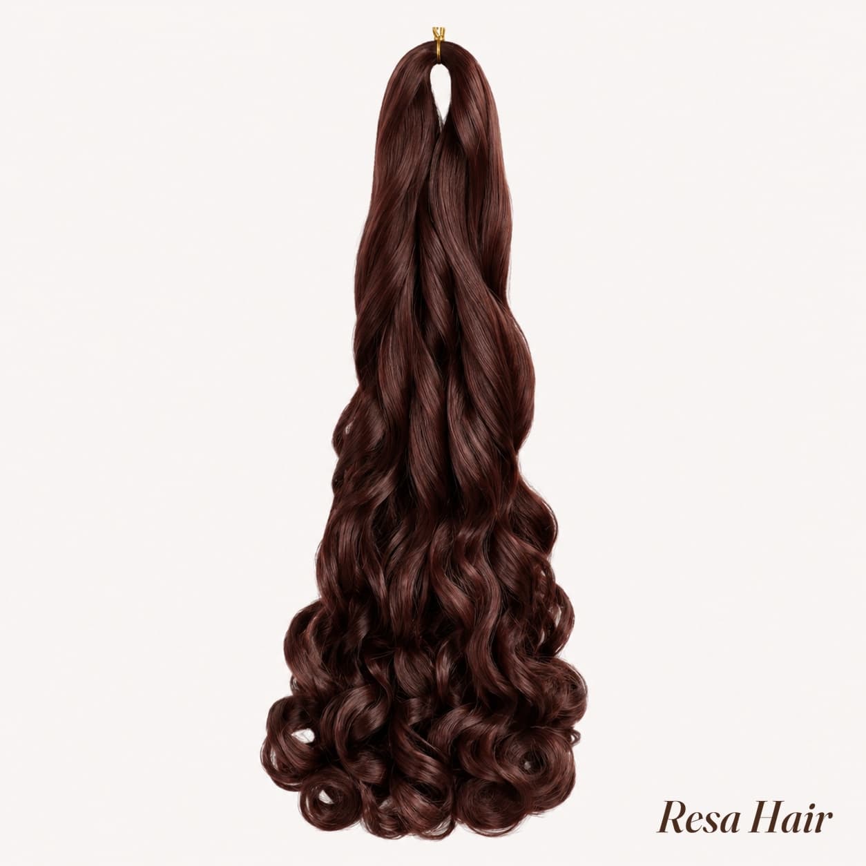 French Curls — 33 – Dark Auburn